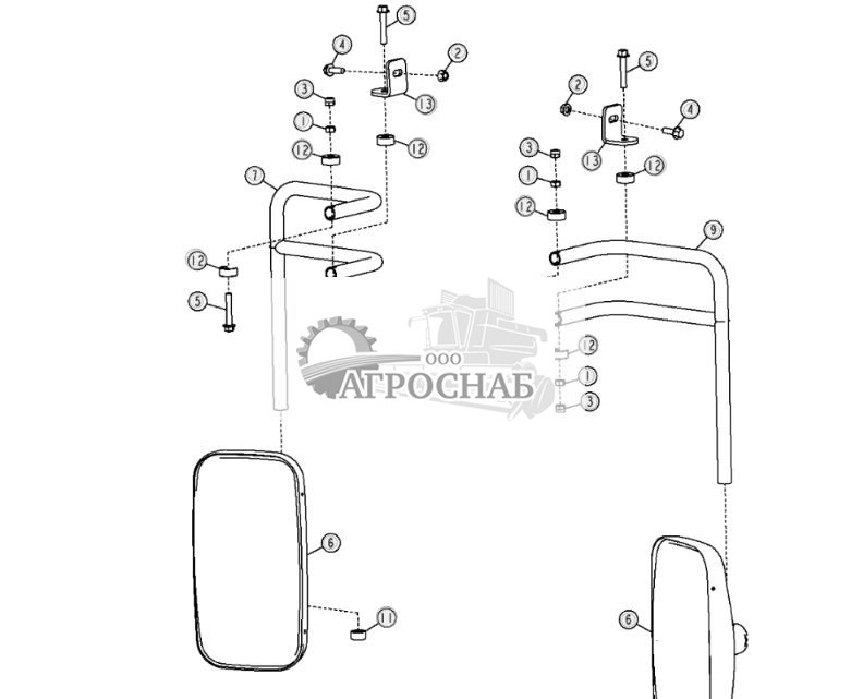 Наружное зеркало - ST3587 437.jpg